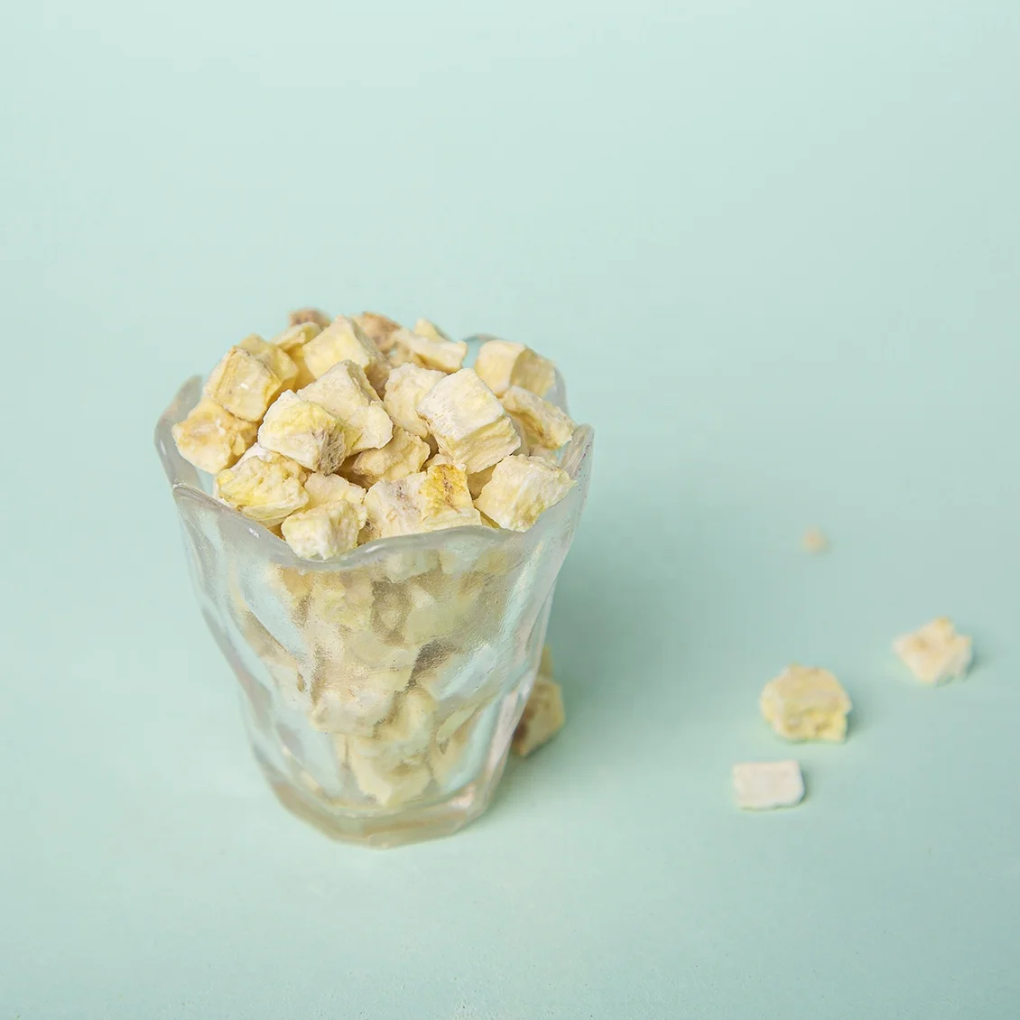 2022 Natural Flavor Freeze Dried Fruit Banana Cheap Freeze Dried  Banana Dice