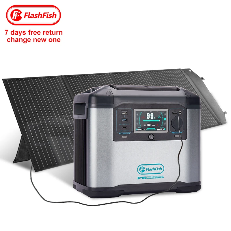 Универсальный разъем для солнечной энергии FlashFish P15 110 В 220 1500 Вт 2000