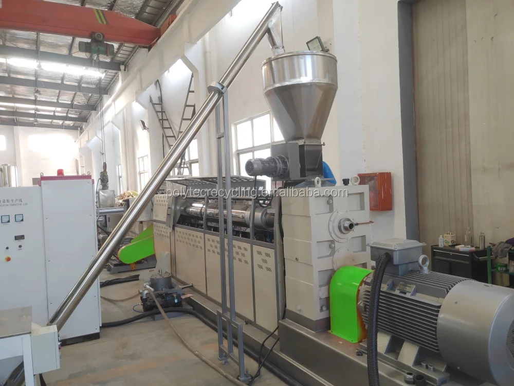 
Plastic Granulator Rigid Plastic Flake Scrap Granulating Recycling Machine Line 