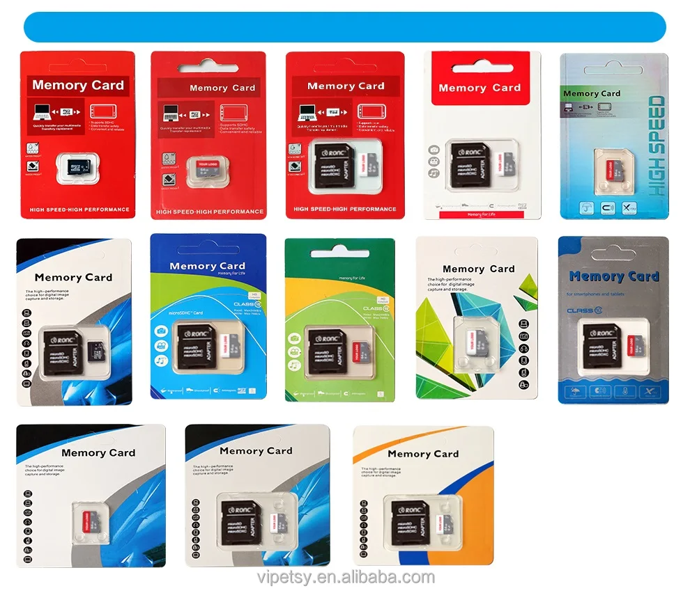Wholesale 32gb 64gb 128gb Mobile phone tf memory card Drone camera high-speed sd memory card camera high-speed memory card