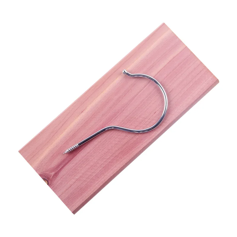 Natural Cedar Planks Accessories Cedar Hang Ups Red Cedar Wood Blocks For Clothes Storage