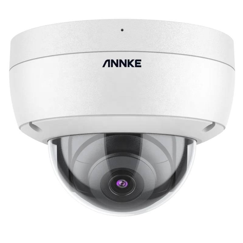 ANNKE 8MP Vandalproof IP POE AI Security Camera Built-in Mic IP67 Weatherproof Outdoor Surveillance CCTV Camera