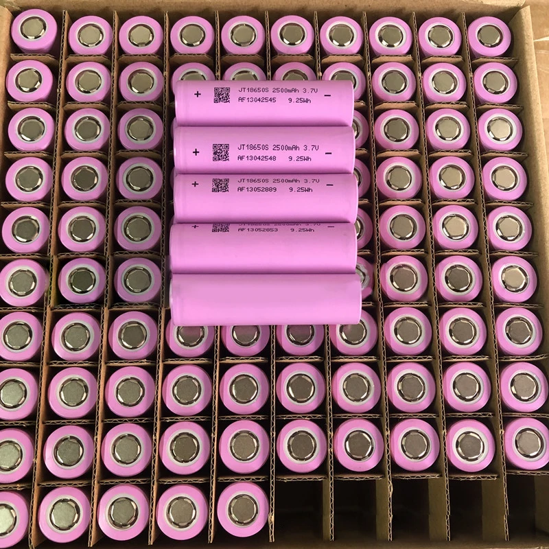 Li Ion Battery Cell 18650-2200mah 2000mAh 2200mah 2500mAH 2550mah 2600mAh 3000mah 3500mah 3C Lithium Batteries 18650 5C 2500mah