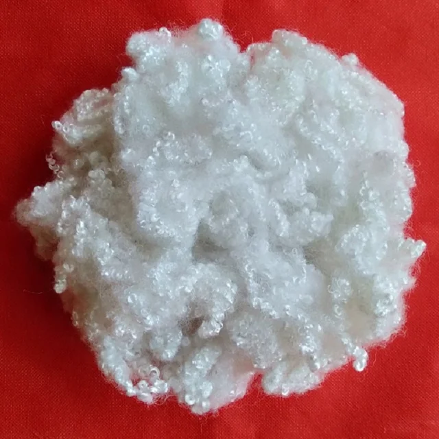 3D-20D HCNS 100% Polyester Staple Fiber A Grade Vikohasan Manufacturer and synthetic fiber and GRS recycled polyester fibre