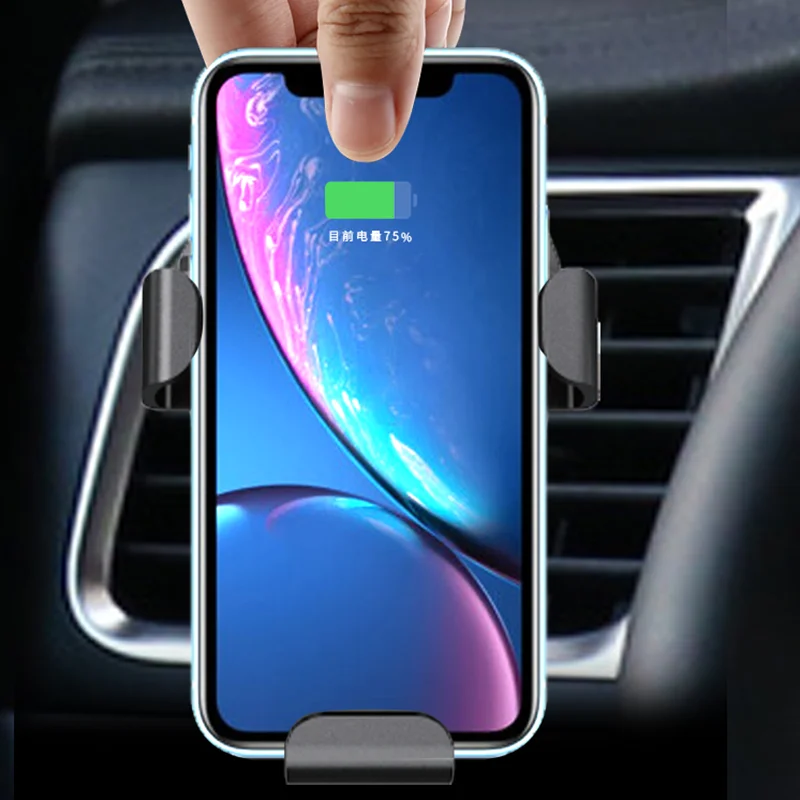 Portable Mobile Phone QI Fast Charging Pad Usb Plate Wireless Car Charger