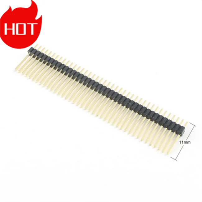 Header Insulator Press Fit Smt 0.8mm 1.27mm 180 Degree 3-Pin 22 1x60 50 Pcb Male Female 2.54mm Pitch Header Pin Connector Header