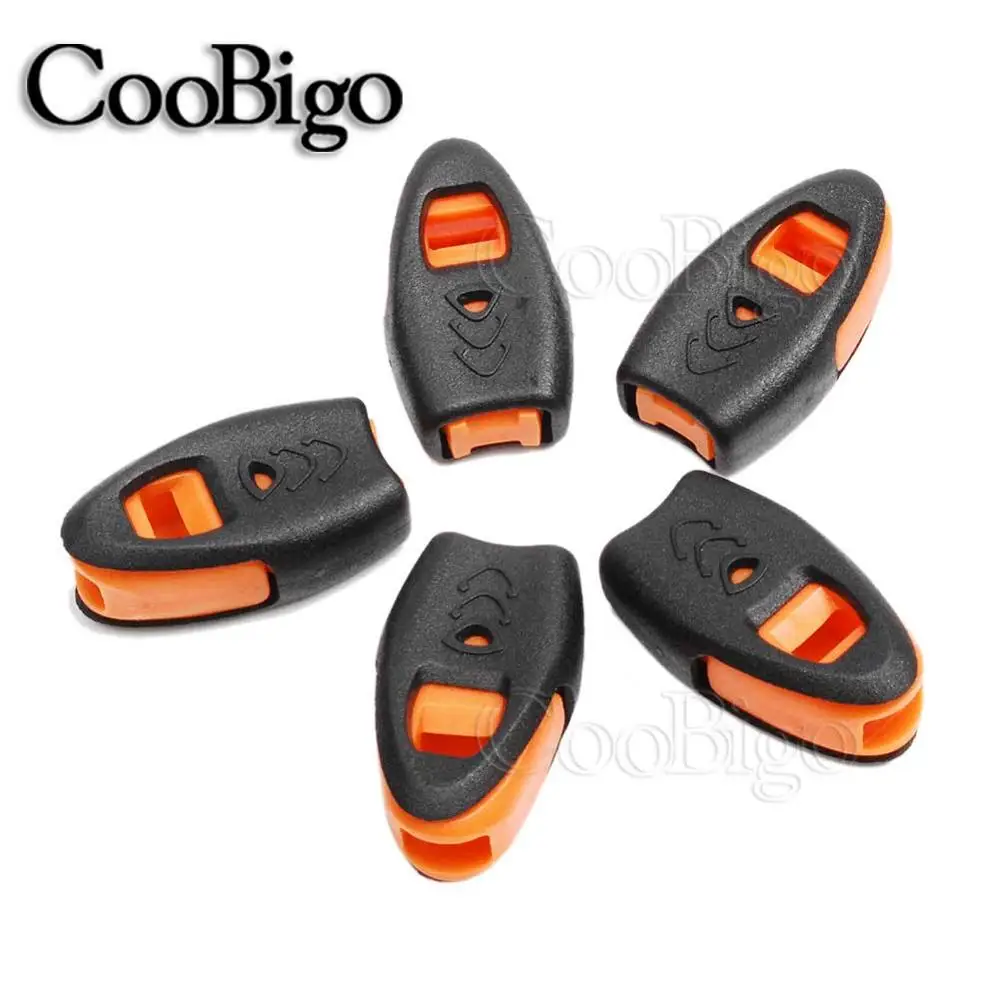 
50 шт. аварийный свисток, оранжевый застежка-молния, наконечник шнура, замок для Паракорда, ножа, шнурок, походные наборы для выживания, путешествий # FLS070 