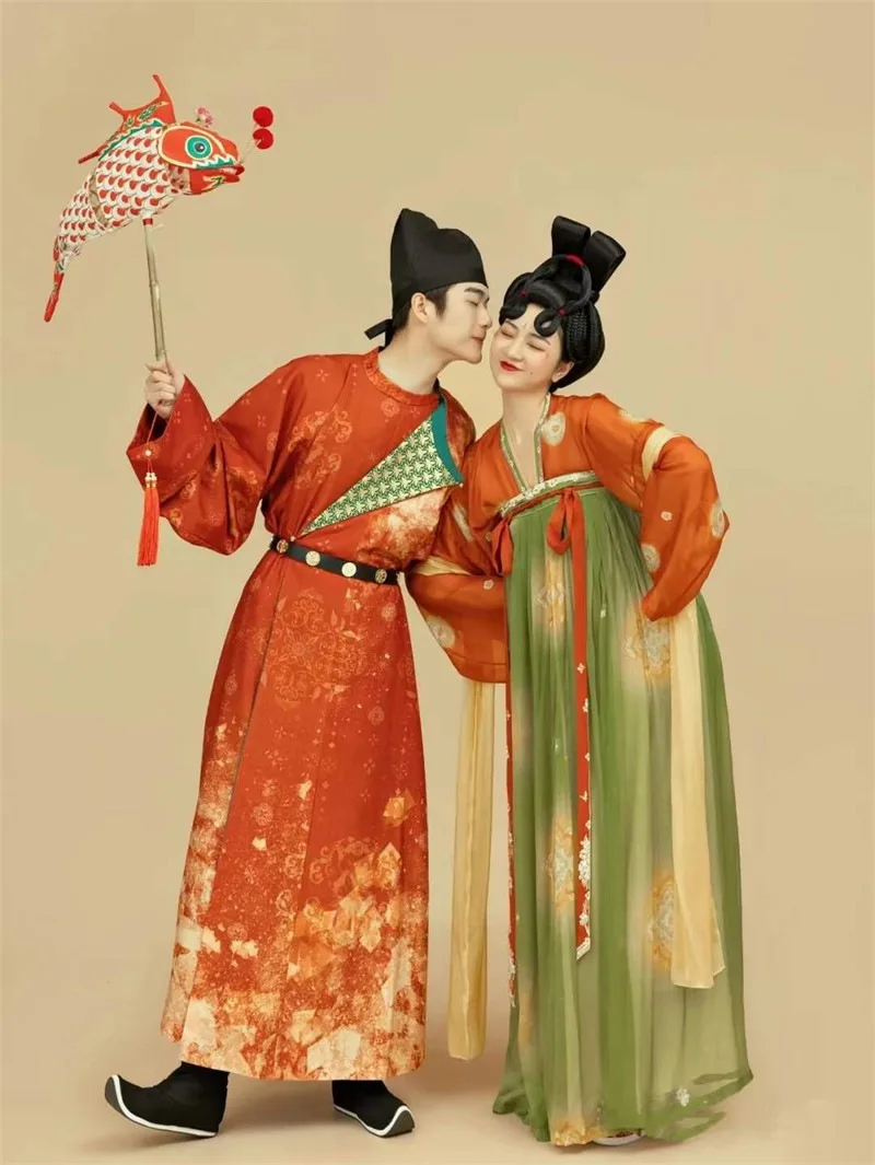 Hot Hanfu Spring And Summer Traditional Chinese Clothing both Men And Women
