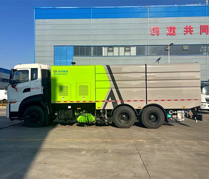 DONGFENG Tianlong 6x4 большая уборочная машина бак для воды 10cbm мусорный 12cbm грузовик продажи