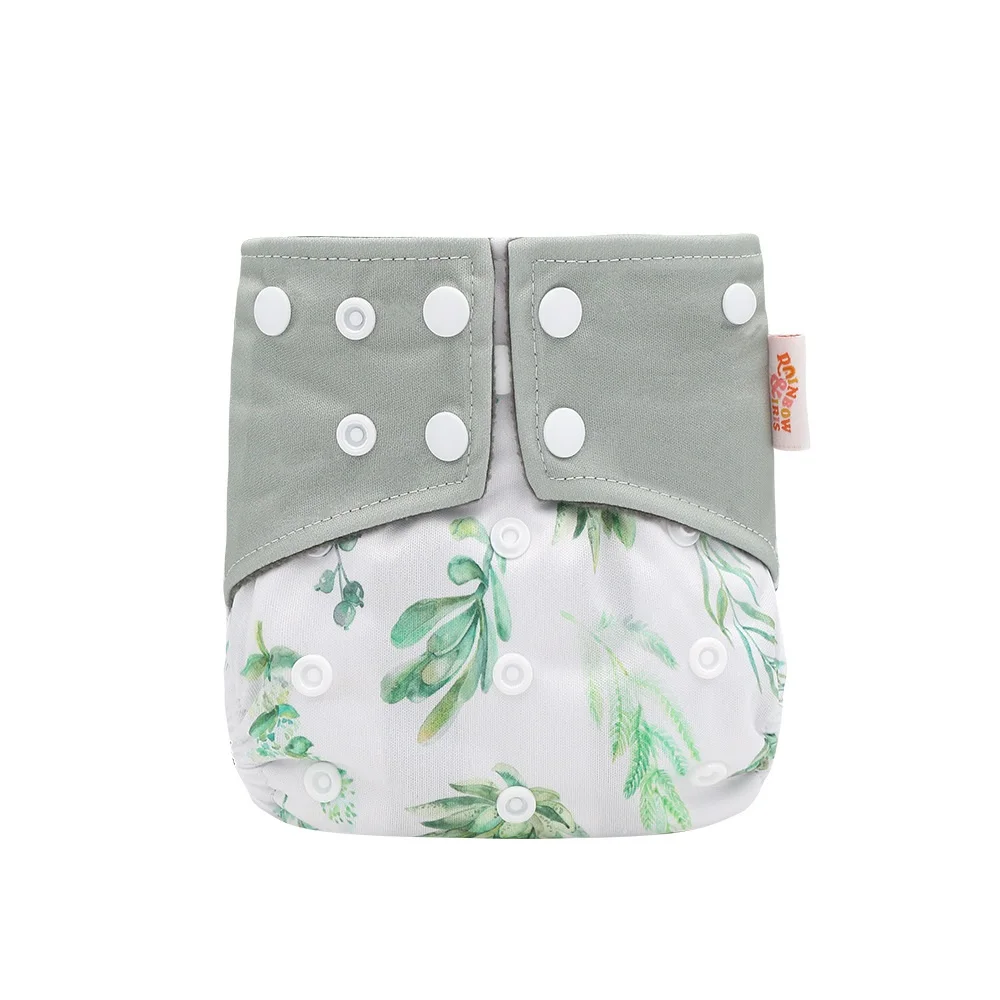 Latest New Design Baby Reusable Washable Pocket Cloth Diapers Nappy With Insert For Newborn Baby