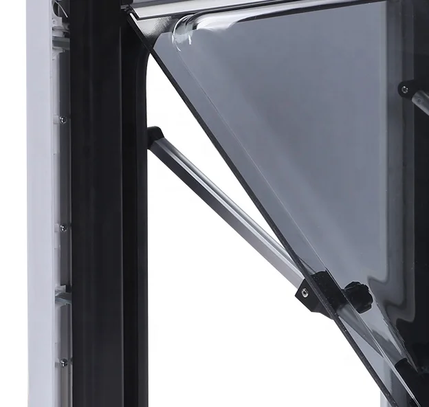 J01 NEW Design 500mm x 350mm Heavy Dudy RV Trailer Side Window with Folding block out blind and flyscrren