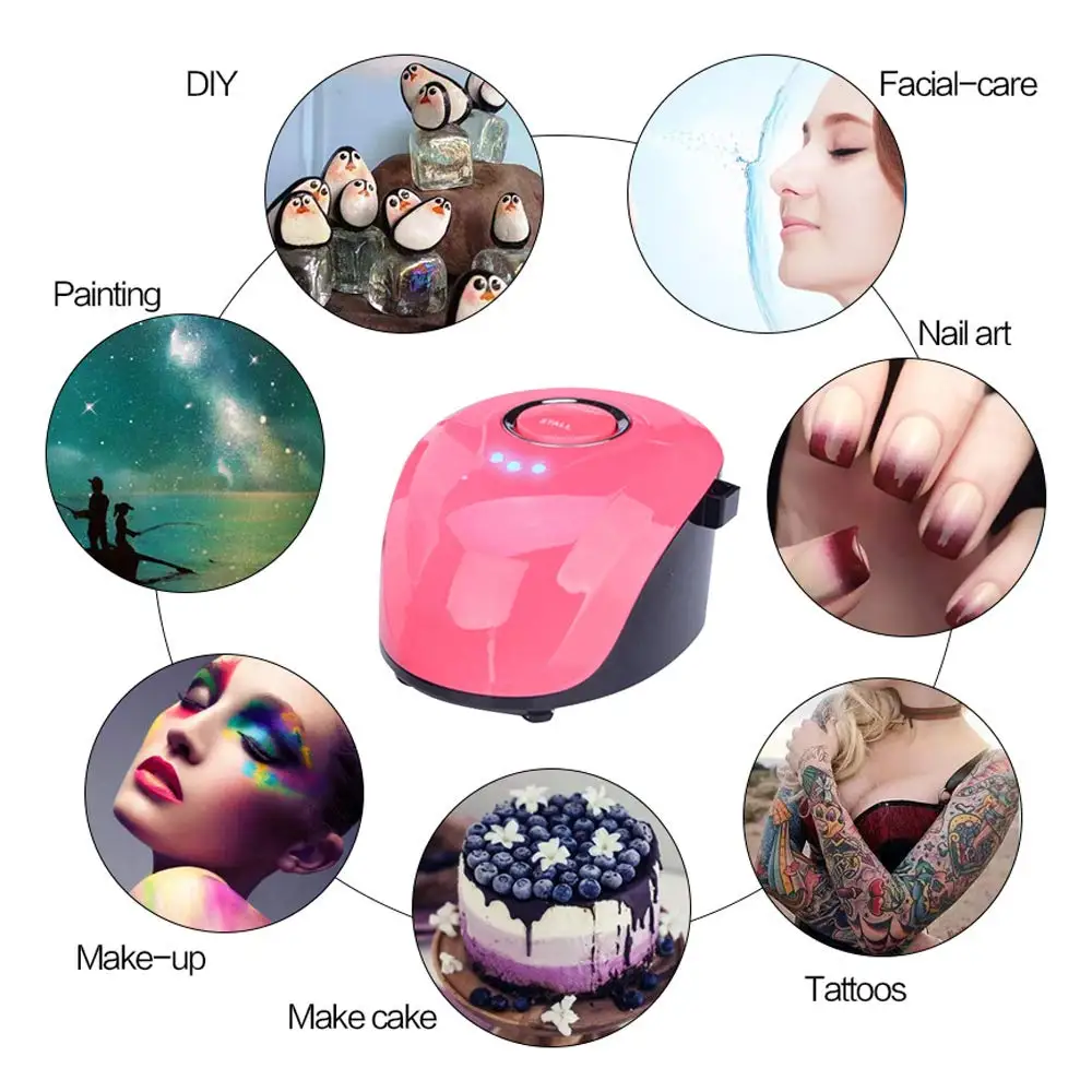cake decoration compressors nails makeup paint gun body art air brush tanning airbrush kit machine