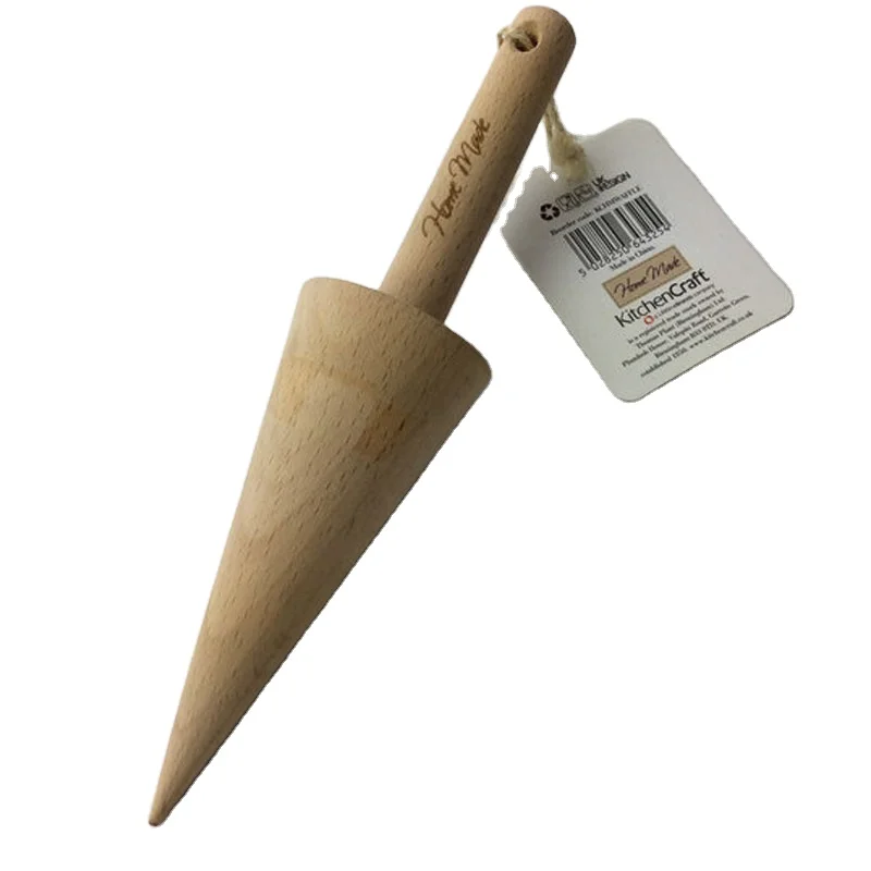 Factory directly supply solid wood Cone mold ice cream cone mold baking tool