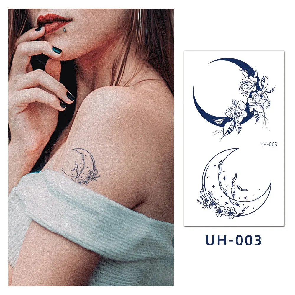 UH 001-040 wholesale juice tattoo sticker vending custom body arm skin tattoo sticker sexy permanent tattoo sticker