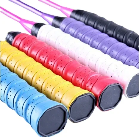 PU material soft -slip and high sweat absorption Tennis Racket Grip Tape padel racket soft replacement  racquet overgrip tape