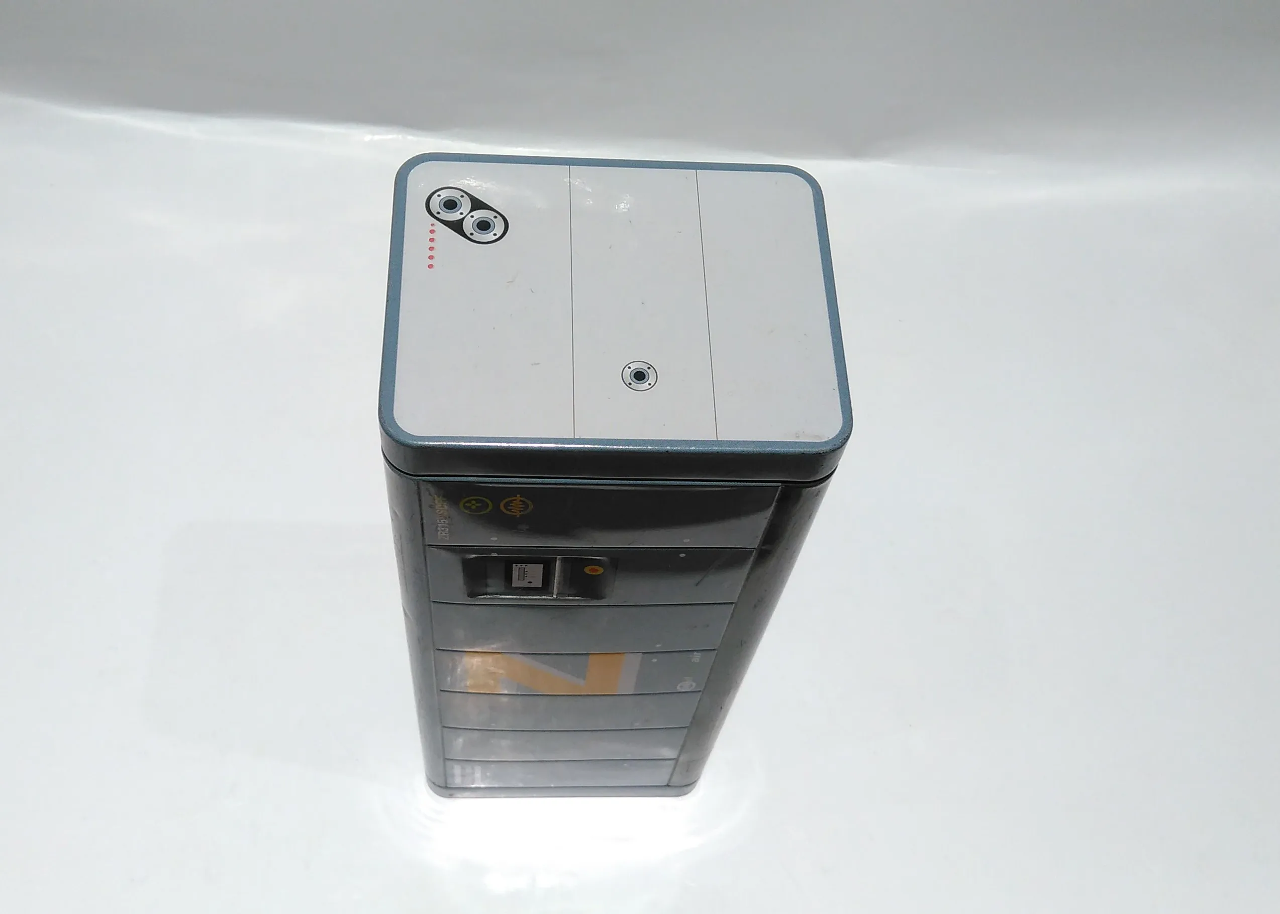 metal cion bank money tin box