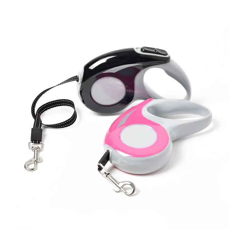 Automatic Retractable Dog Leash Pet Rope With Dispenser Walking 3M