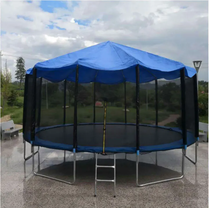 Trampoline 8FT 12FT 10FT 14FT 16FT Trampolines with Enclosure Net 400LBS Outdoor Trampolines for Kids