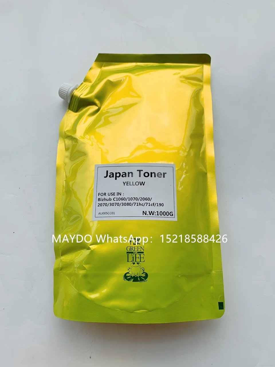 Japan toner powder Konica Minolta bizhub C1060 C1070  C2060 C3070 C3080