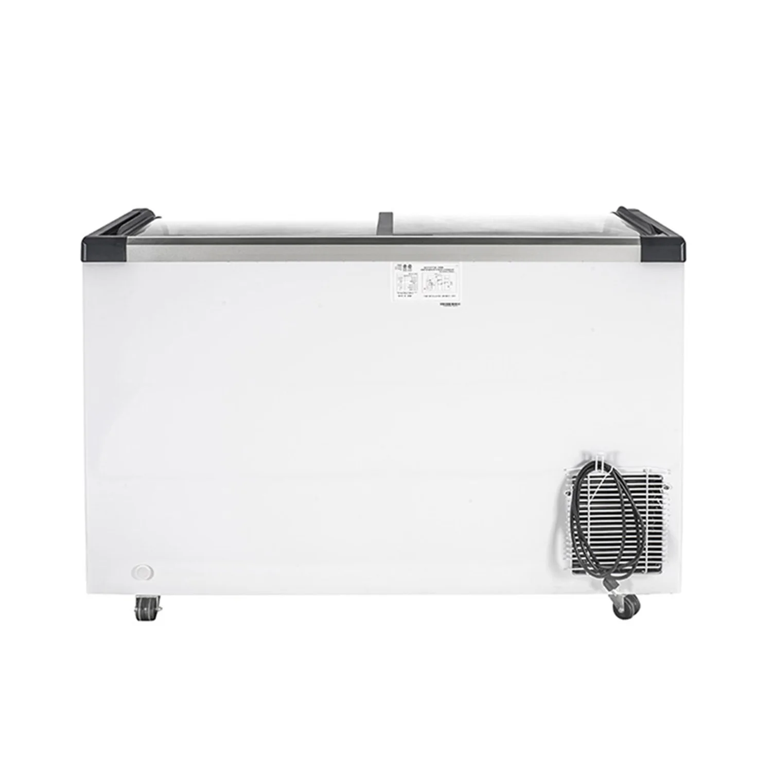 Factory Direct Sales Refrigerators Showcases Supermarket Display Glass Door Freezers Refrigeration Equipment