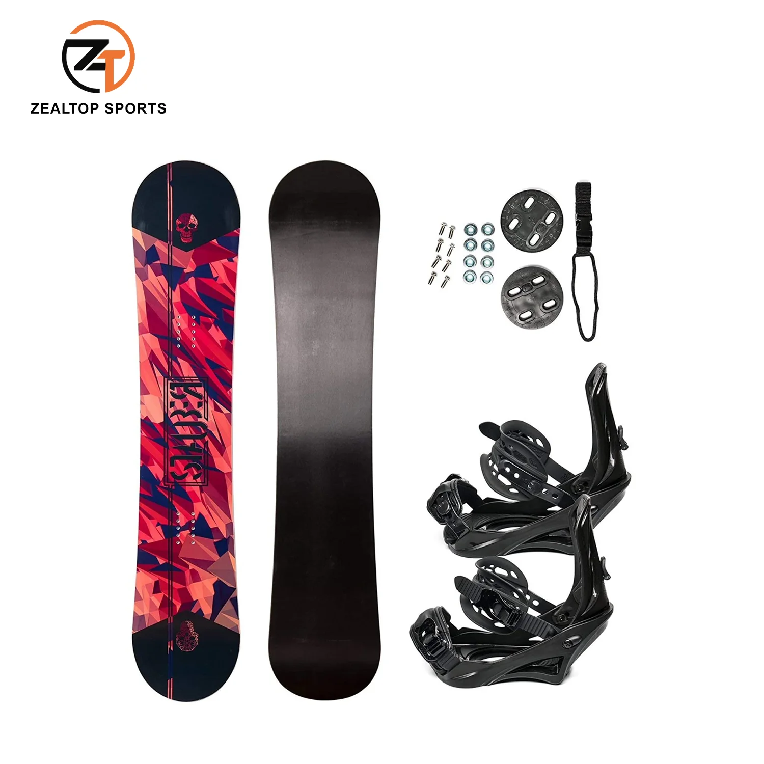 Custom Logo Snowboard Poplar Wood Core Carbon Fiber Adult Skis Board Snowboard Camber (1600283206998)