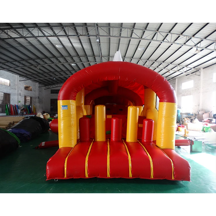 Professional Factory Direct Sale High Quality Custom Red Iguana Inflatable Obstacle Course