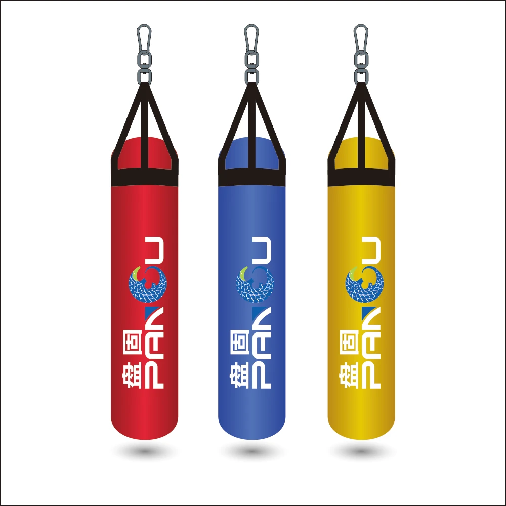 Boxing Sandbag Hanging Durable Pu Leather Edton Sandbag Pear Shaped New Boxing Sandbag for Fitness