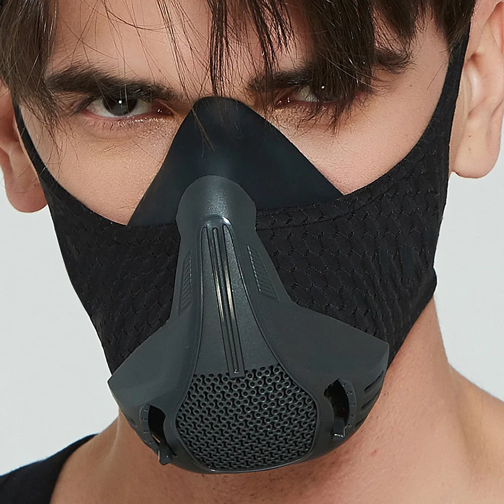 Fitness Cycling Plateau Altitude Resistance Elevation Masks Cardio Endurance Workout Training Face shield