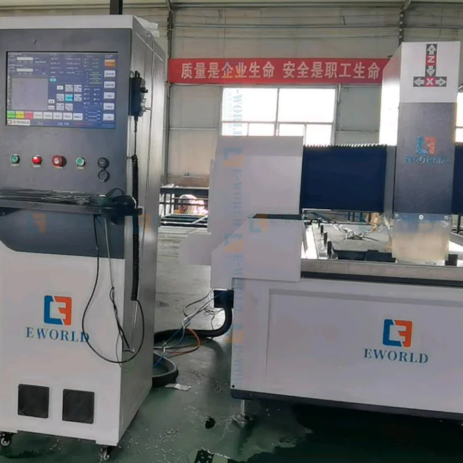 Popular Automatic Shower Glass Hinge Hole Drilling Edging Machine CNC Glass Milling Groove Machine