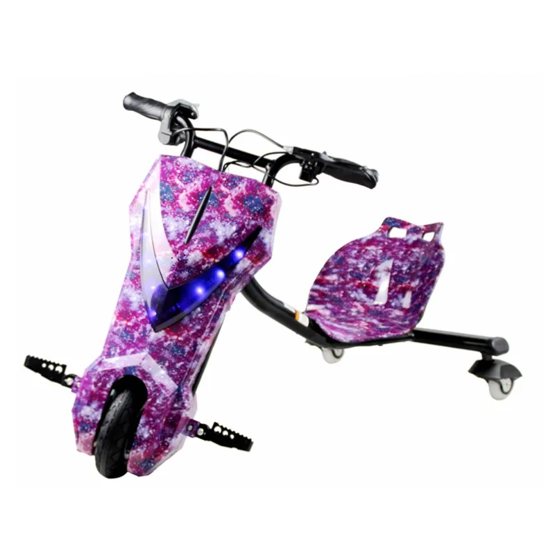 new arrival crazy cart 3 Wheel Drifting Electric Scooter Drift Trikes drift