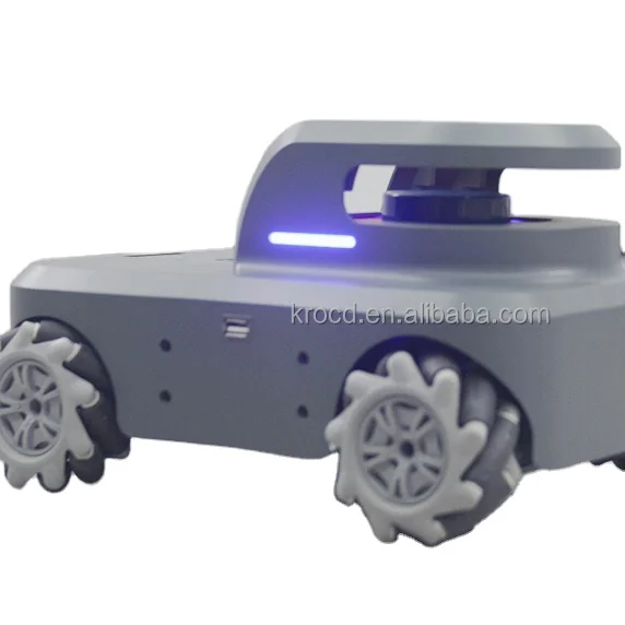 MyAGV самый маленький в мире 6-DOF композитный робот myAGV использует колесо Mecanum + лидар + высокоточная камера