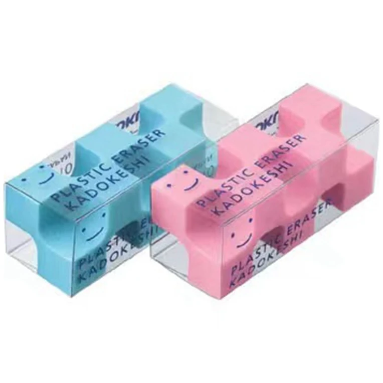 Wholesale TPR Rectangular White Soft Manufacturer Rubber Eraser Pencil Eraser for Kids