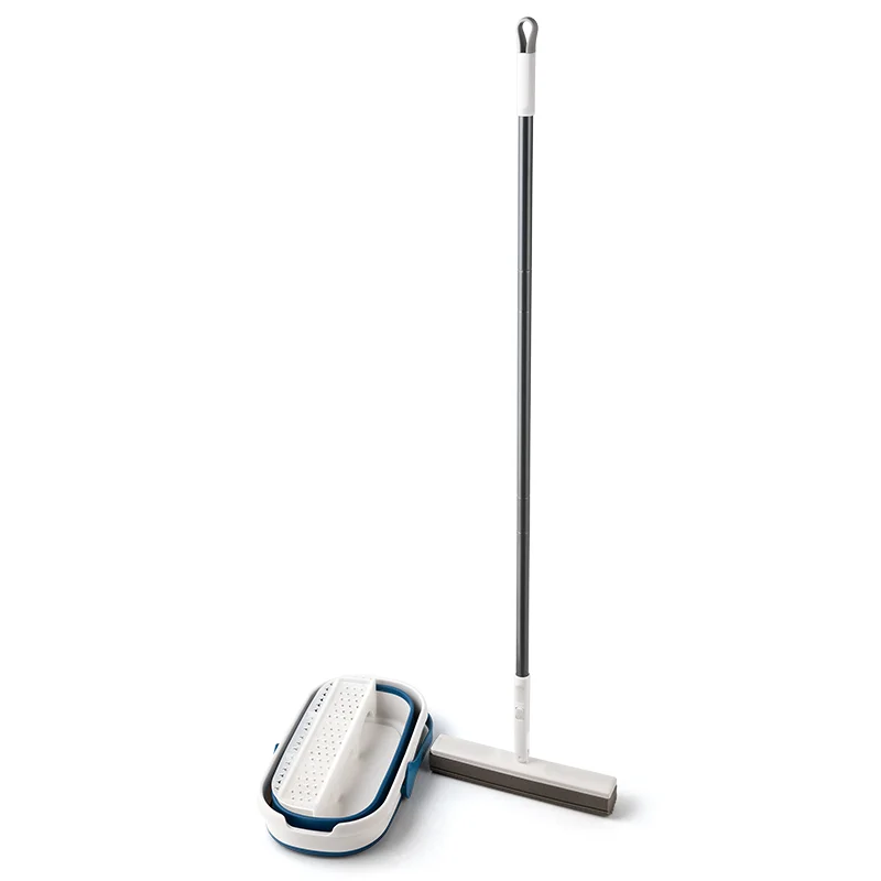 New Model Household Cleaning Sponge mop With bucket and Squeeze Rack Hand Free Mop