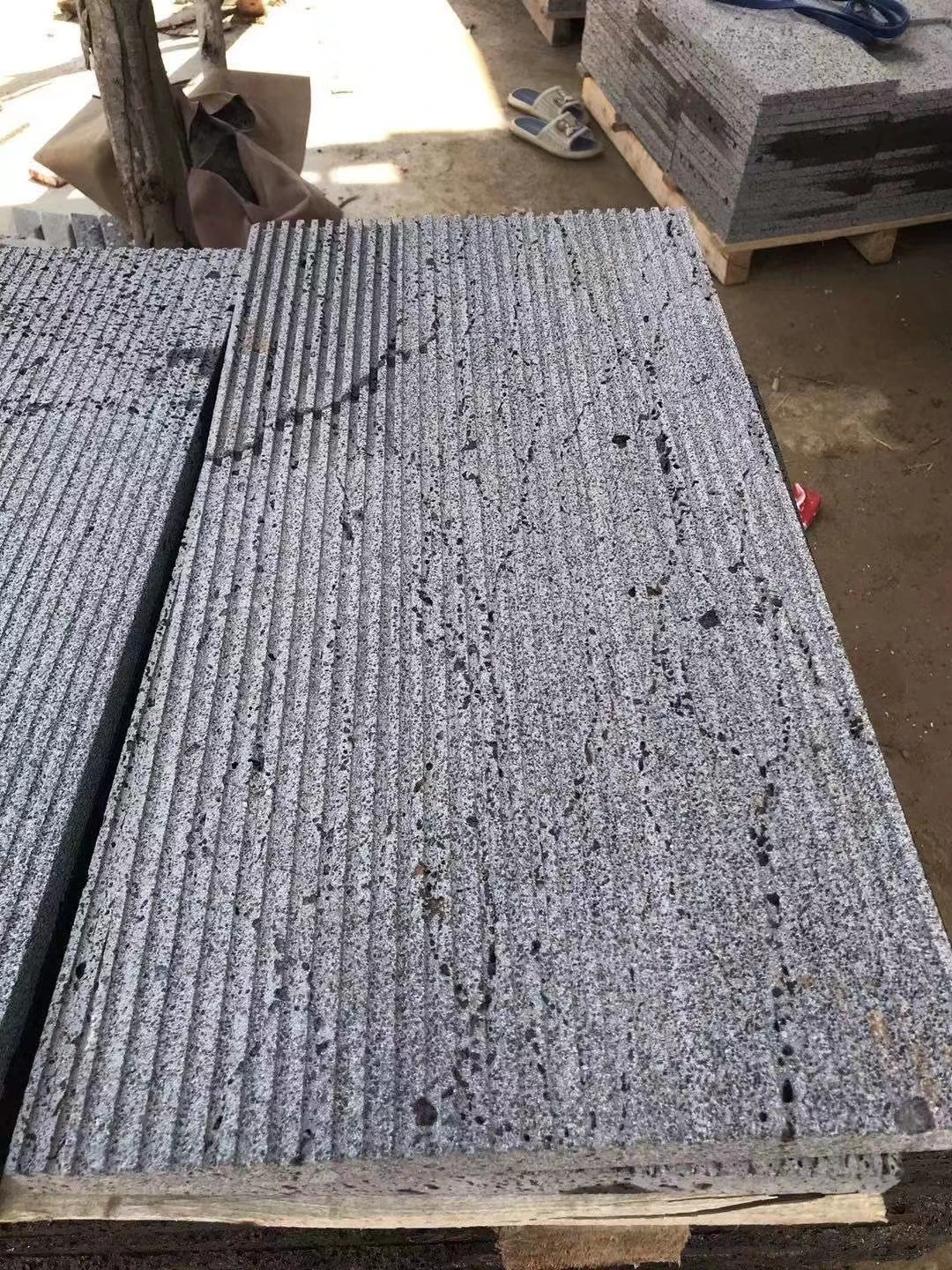grey volcanic rock wall floor tiles surface natural finish basalt tiles rustic design modern interior dark