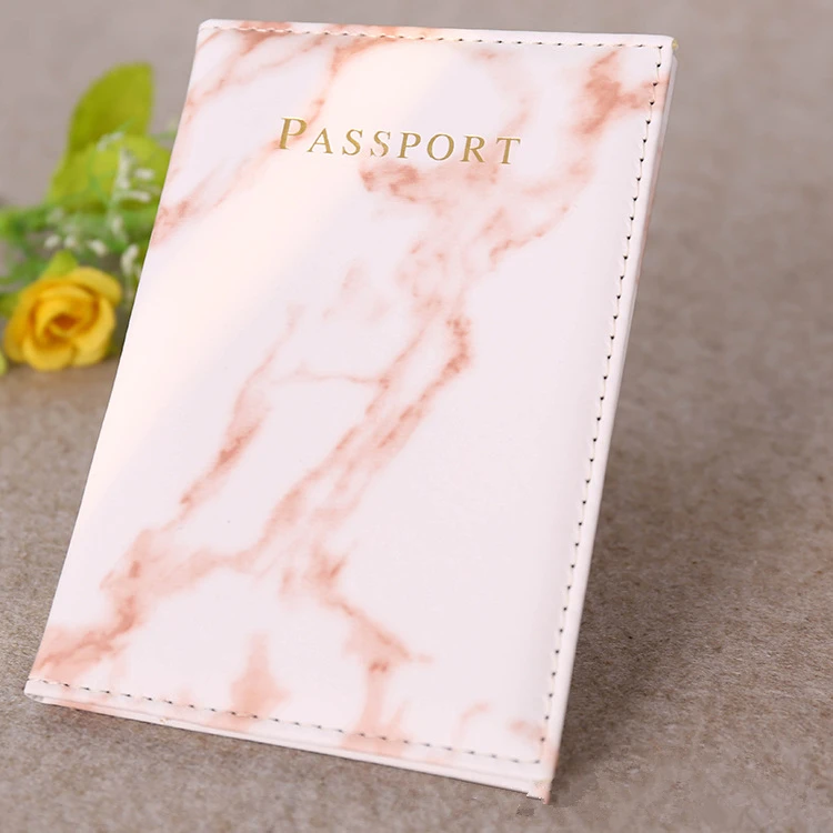 
Marble Passport Cover 