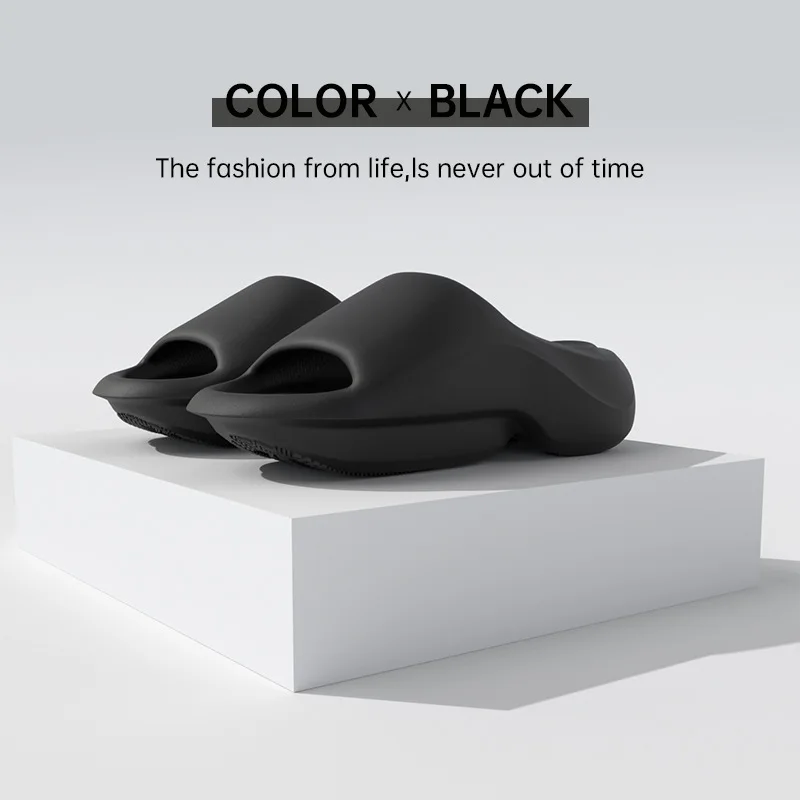 2022 Wholesale Trendy Couple Shoes Indoor Thick Bottom Non-Slip Unisex Sandals Eva Slippers