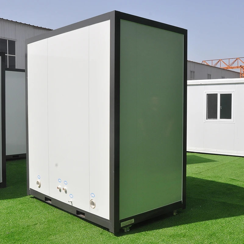 Luxury Movable Prefab Double Toilet Washroom Modern Design Vip Restroom Portable Steel Bathroom For Outdoor
