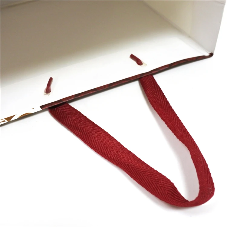 Taiwan Paper bags with handle Custom Luxury Paper Shopping Bags