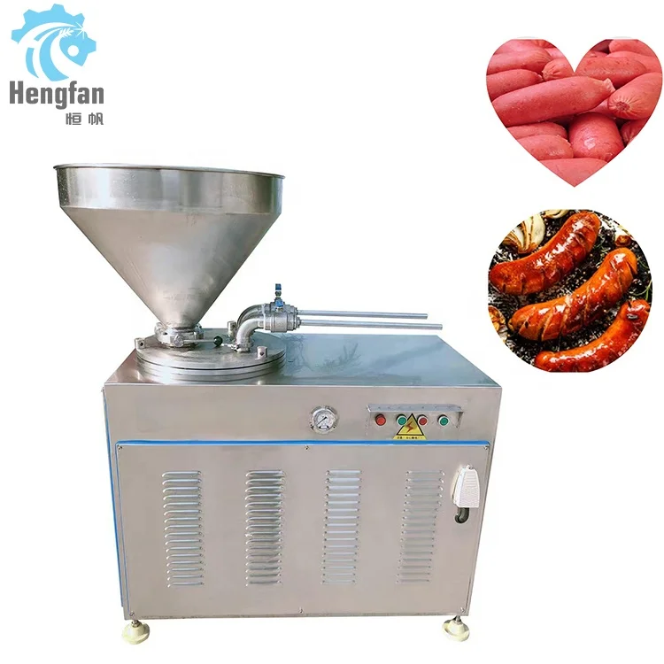 Commercial Industrial Hydraulic Sausage Stuffer Machine for Restaurant and Food Shop Meat Sausage Making