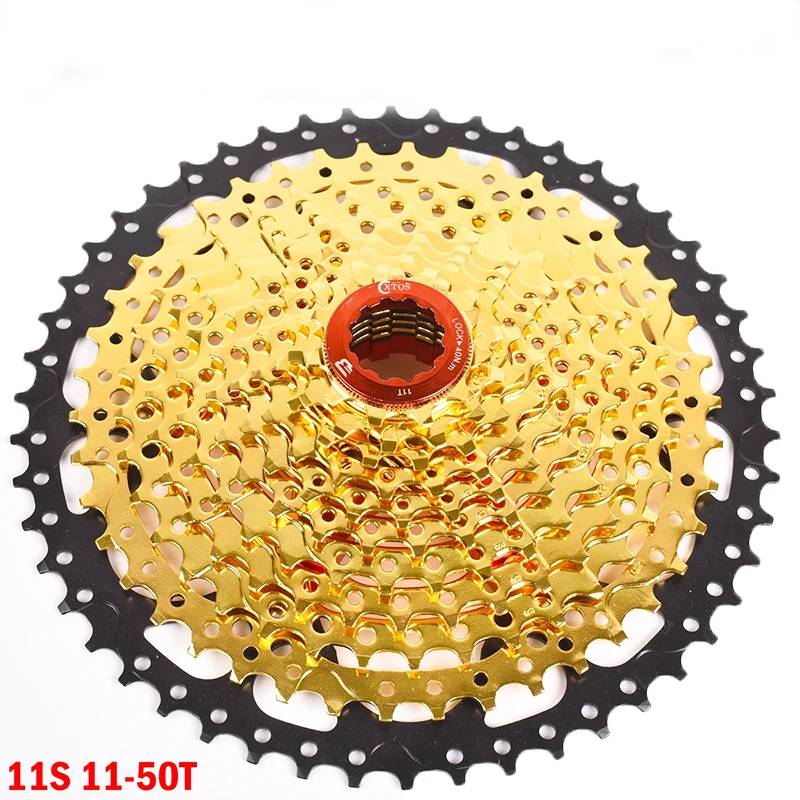 Кассета XTOS 11Speed 11-50T для горного велосипеда звездочки 11 скоростей запчасти K7 XT X1 X01 черные и