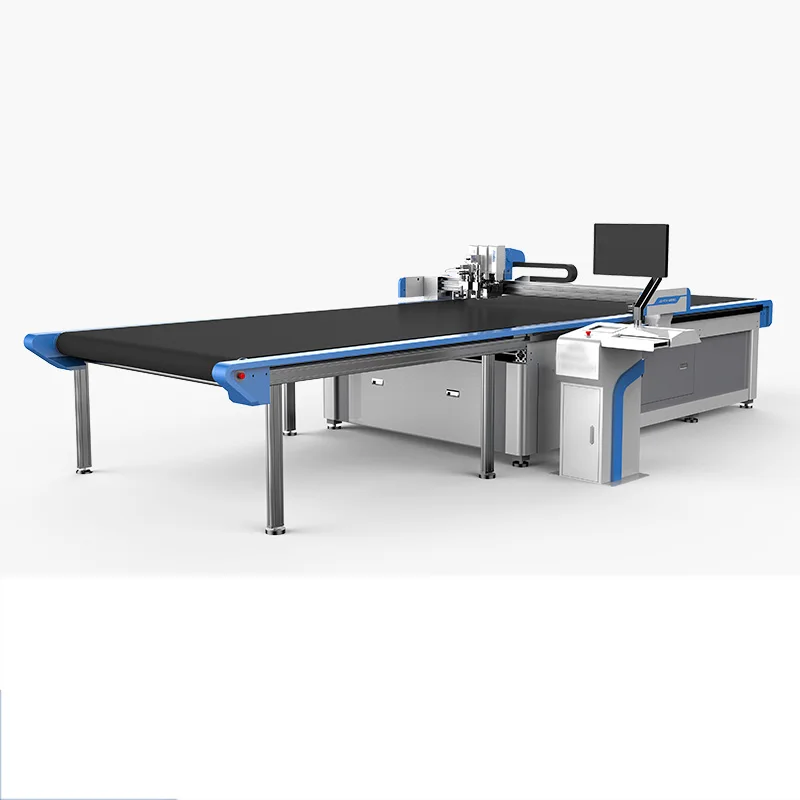 Умная осциллирующая машина для резки одежды Jindex, два струйных робота для резки кожи