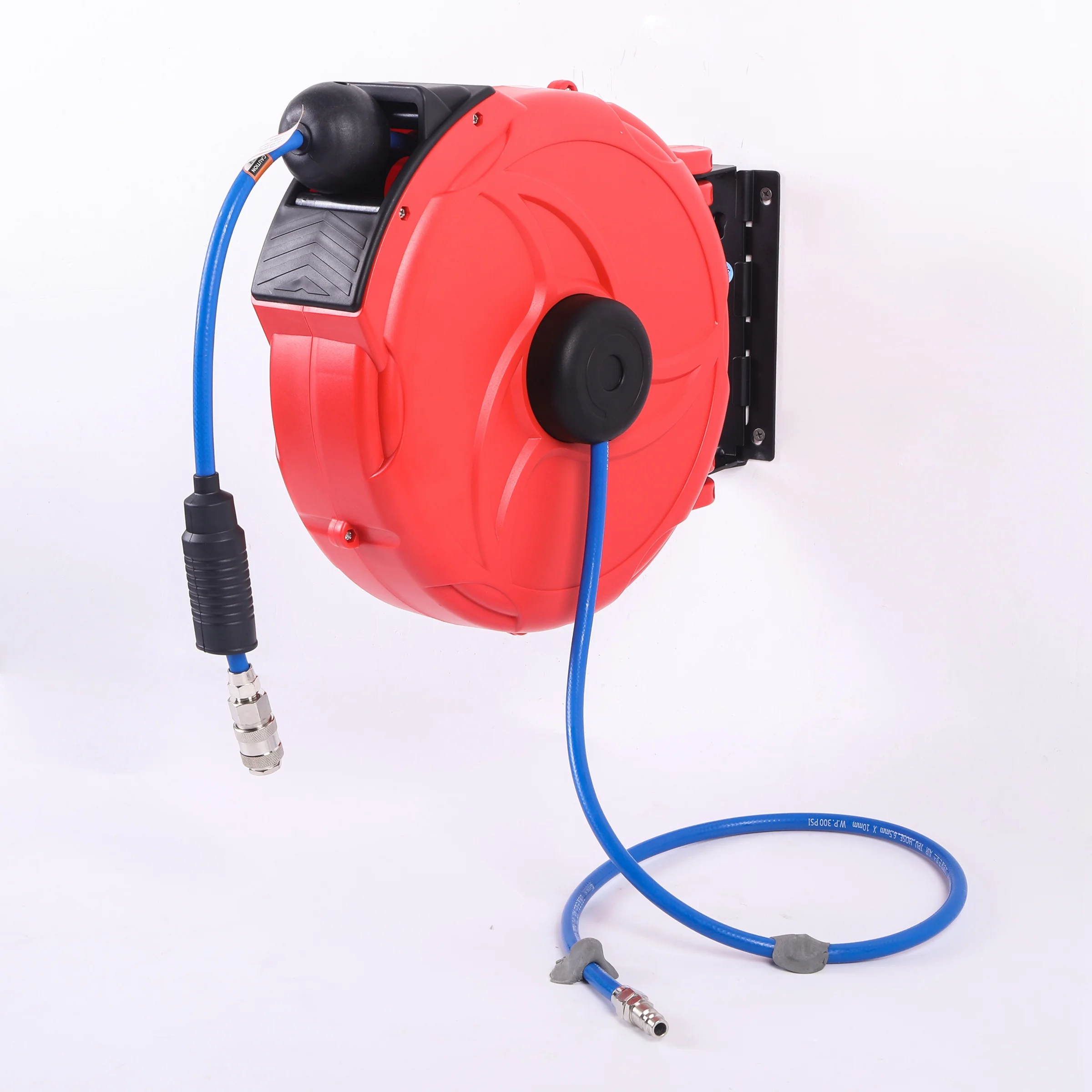 T.ONE High Quality Plastic Retractable Portable Air Hose Reel Car Wash Water Hose Reel for Car Cleaning