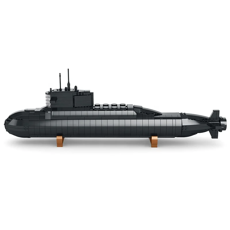 Оптовая Продажа с фабрики военные игрушки стратегические атомные подводные лодки запускает ракету мальчик головоломка сборка строительных блоков