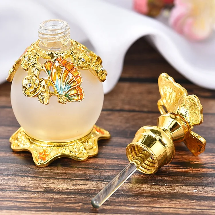 Antiqued Vintage Craft Gift Home Decoration Arabic Perfume Bottles 15ml