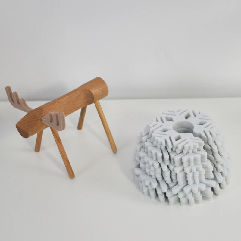 Free Sample Eco-friendly Handmade Sheep Shape Anti Slip Polyester Felt Cup Coaster