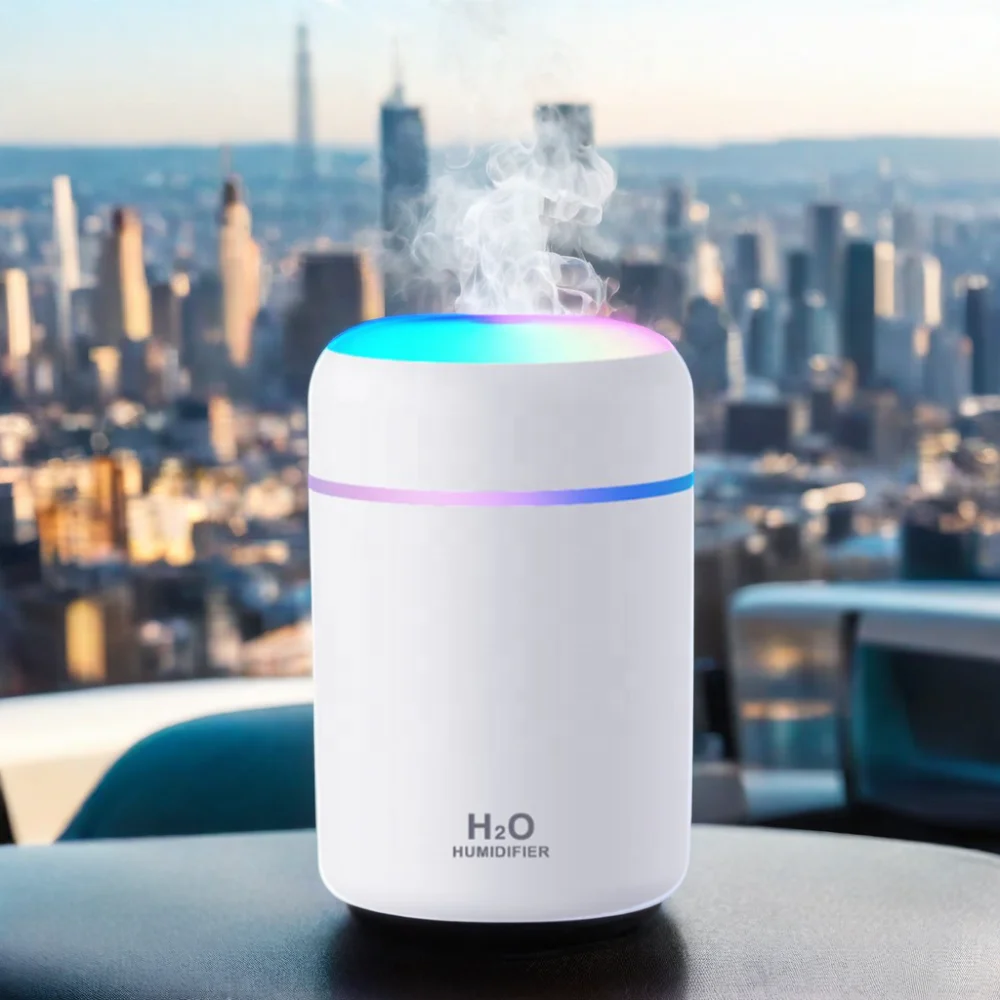 Small Portable USB Car Humidifier New Phantom Cup Aromatherapy with Mute Fog Volume Smart Perfume Dispenser