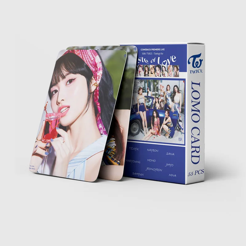 55pcs/set Wholesale Kpop Twice Taste Of Love Lomo Card Photo Card