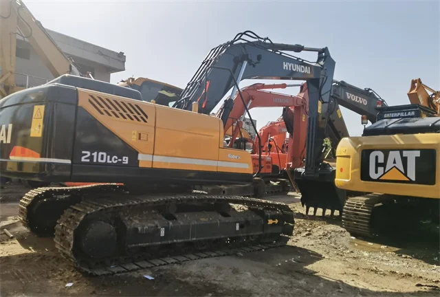 Ready to ship Used Hyundai 210LC-9 220lc-9s Hyundai 215/225 Excavators Construction Engineering with low working hours