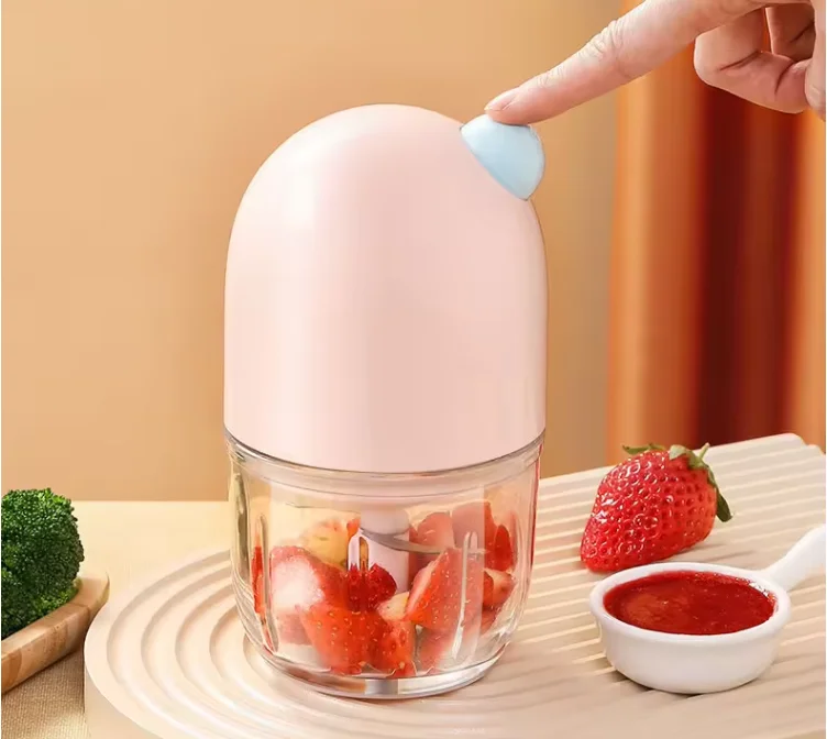 Factory price hand held food processor vegetable chopper grinder mini Baby food electric meat blender