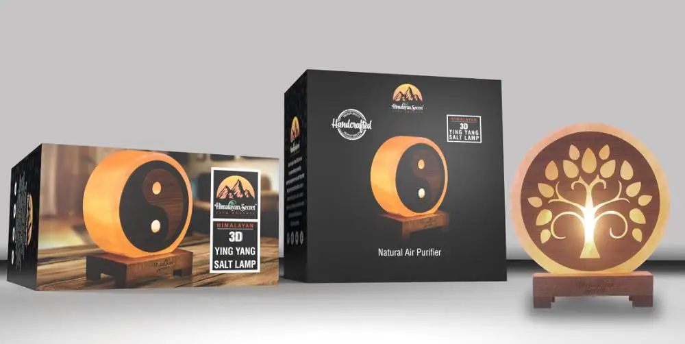 
Hiamalayan Salt Lamp 3D Tree Shape 